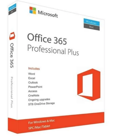 תמונה של Microsoft Office 365 Professional Plus Account - 5 Devices Lifetime