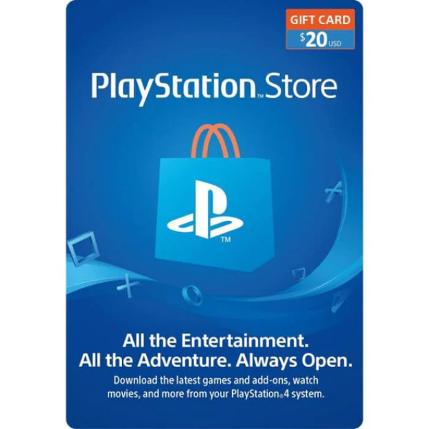 תמונה של Play Station Store Gift Card USA - 20 USD