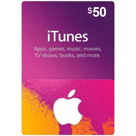 תמונה של iTunes Gift Card USA - 50 USD