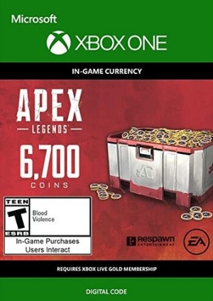 תמונה של Apex Legends 6700 Apex Coins Xbox One Key 