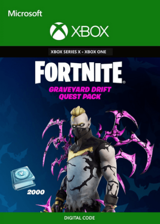 תמונה של Fortnite - Graveyard Drift Quest Pack + 2000 V-Bucks Challenge Xbox One Key