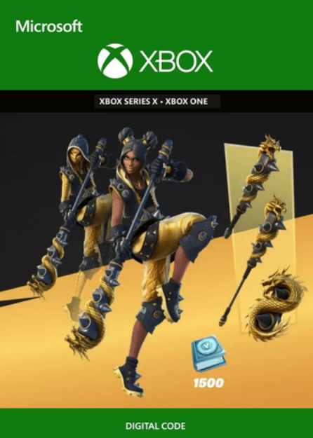 תמונה של Fortnite - Goldenbane Guardian Quest Pack + 1500 V-Bucks Challenge XBOX LIVE Key