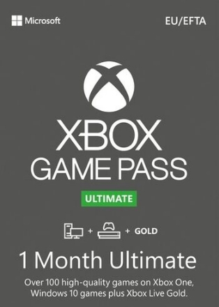 תמונה של Xbox Game Pass Ultimate – 1 Month TRIAL Subscription (Xbox/Windows) Non-stackable Key EUROPE